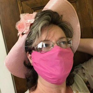 PINK CUSTOM FACE MASK WASHABLE REUSABLE …
